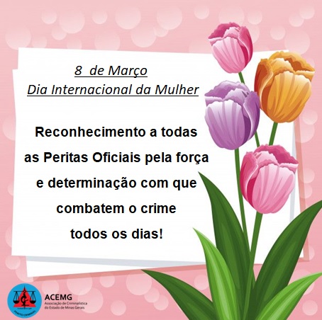 Dia 08 de março – Dia Internacional da Mulher